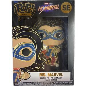 Funko Pop! Pin Ms. Marvel SE Target Exclusive Enamel Pin w Stand